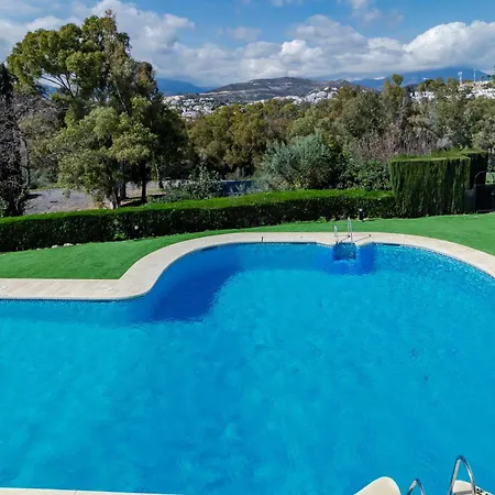 Apartment Peaceful Modern 2 Bedroom In Aloha Pueblo With View Over The Pool *